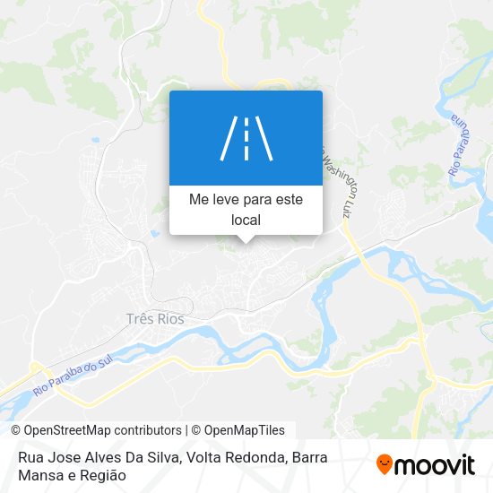 Rua Jose Alves Da Silva mapa
