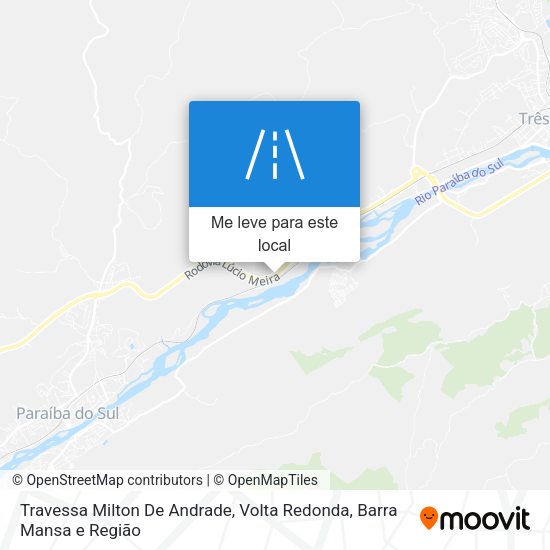 Travessa Milton De Andrade mapa