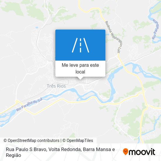 Rua Paulo S Bravo mapa