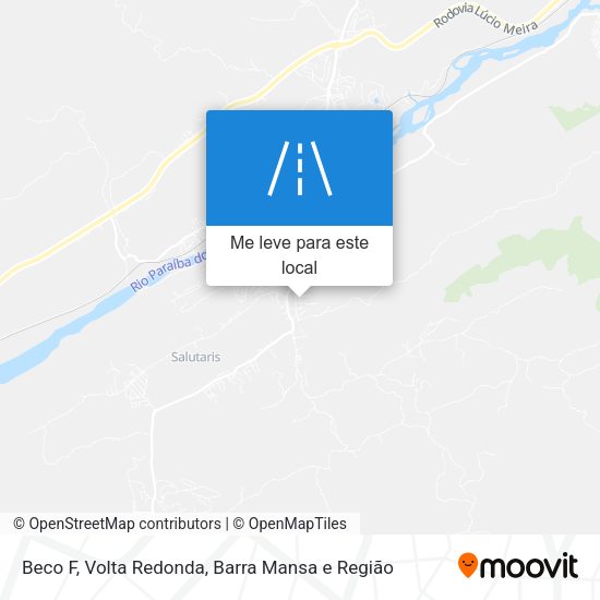 Beco F mapa