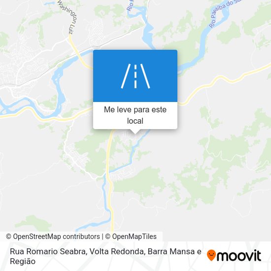 Rua Romario Seabra mapa
