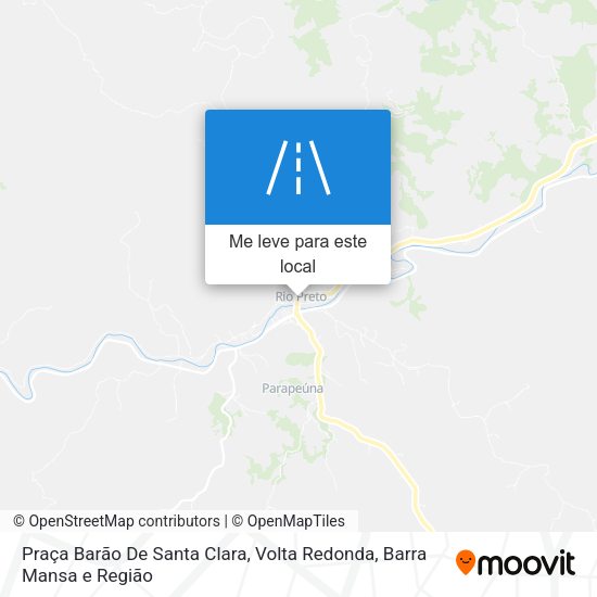 Praça Barão De Santa Clara mapa