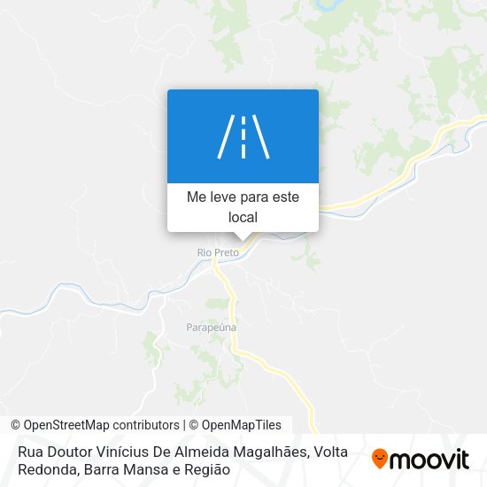 Rua Doutor Vinícius De Almeida Magalhães mapa