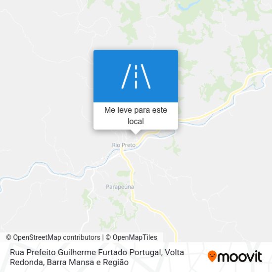 Rua Prefeito Guilherme Furtado Portugal mapa