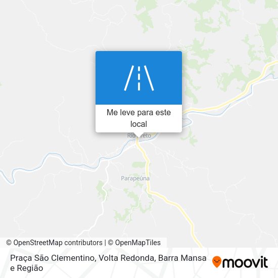 Praça São Clementino mapa