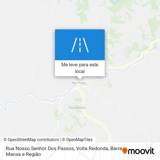 Rua Nosso Senhor Dos Passos mapa