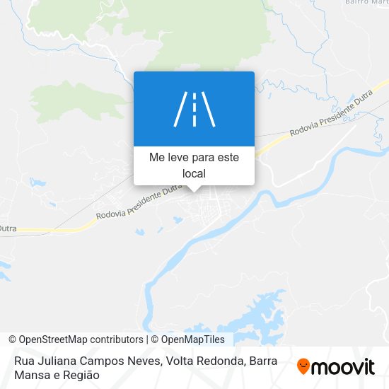 Rua Juliana Campos Neves mapa