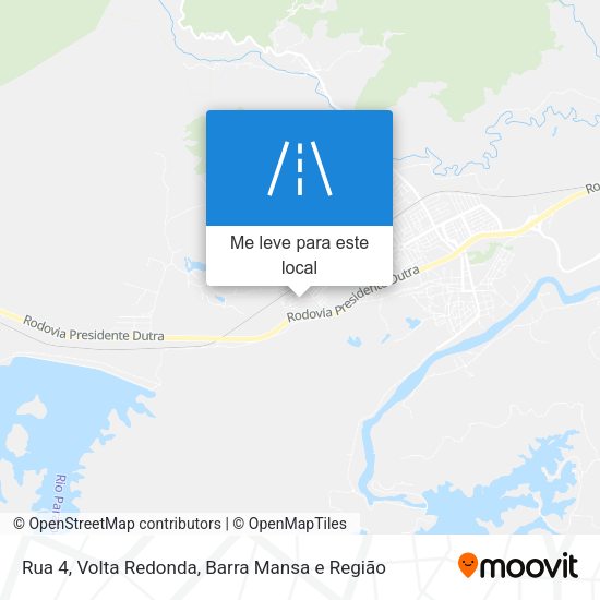 Rua 4 mapa