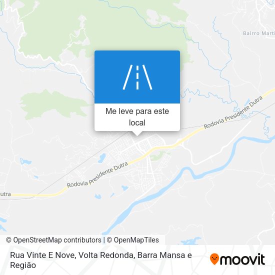 Rua Vinte E Nove mapa