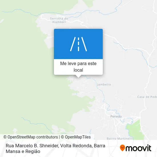 Rua Marcelo B. Shneider mapa