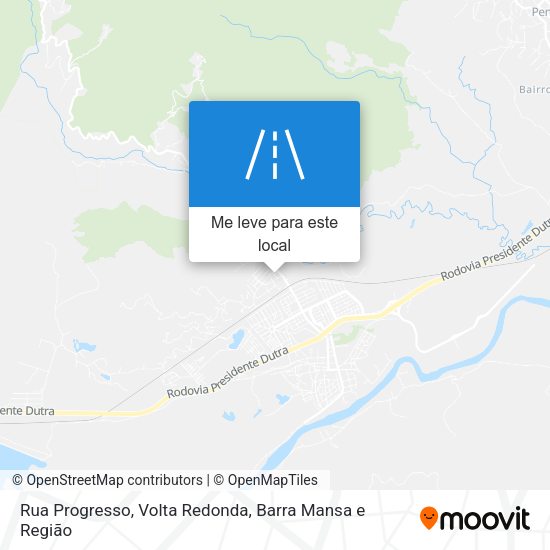Rua Progresso mapa
