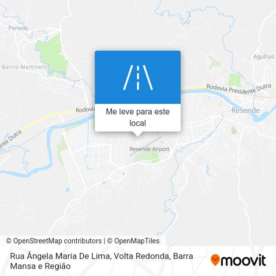 Rua Ângela Maria De Lima mapa