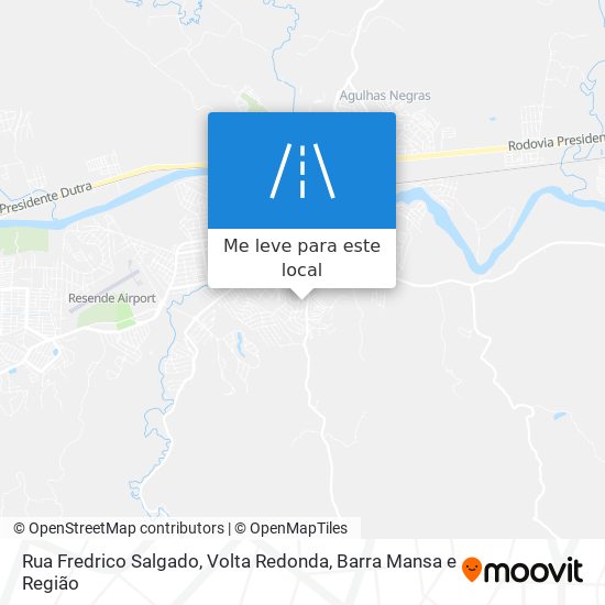 Rua Fredrico Salgado mapa