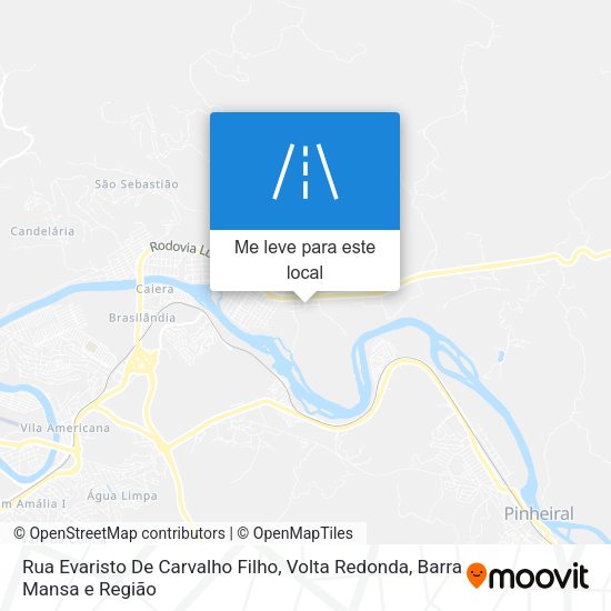 Rua Evaristo De Carvalho Filho mapa
