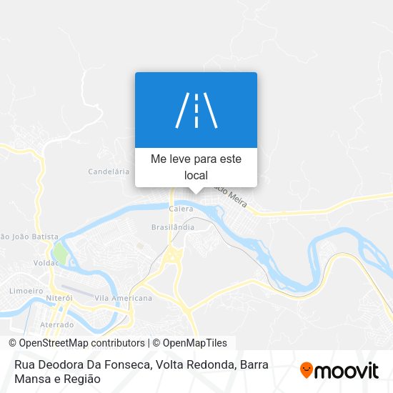 Rua Deodora Da Fonseca mapa