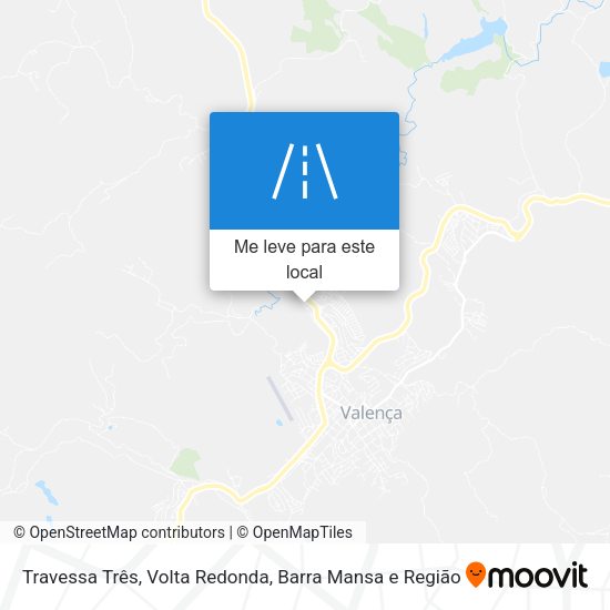 Travessa Três mapa