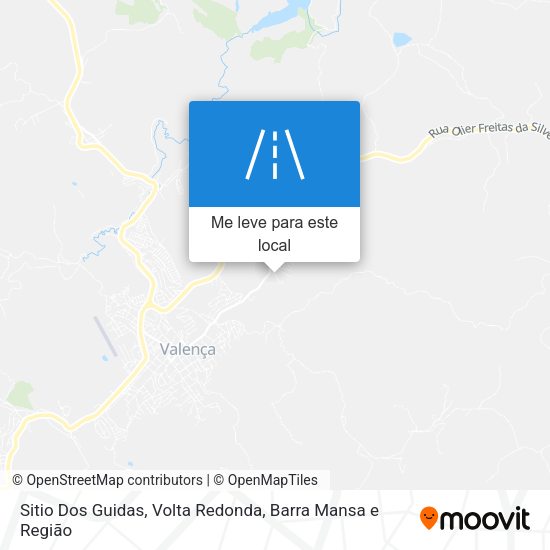 Sitio Dos Guidas mapa