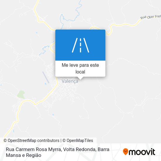 Rua Carmem Rosa Myrra mapa