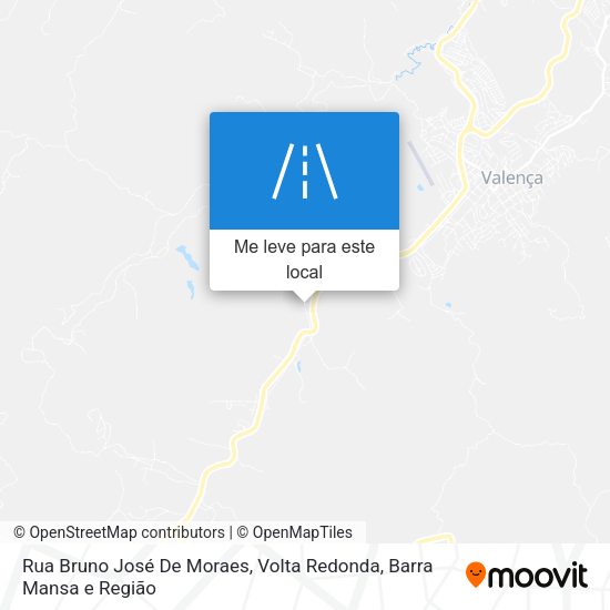 Rua Bruno José De Moraes mapa