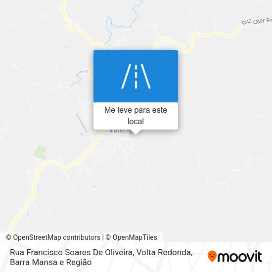 Rua Francisco Soares De Oliveira mapa