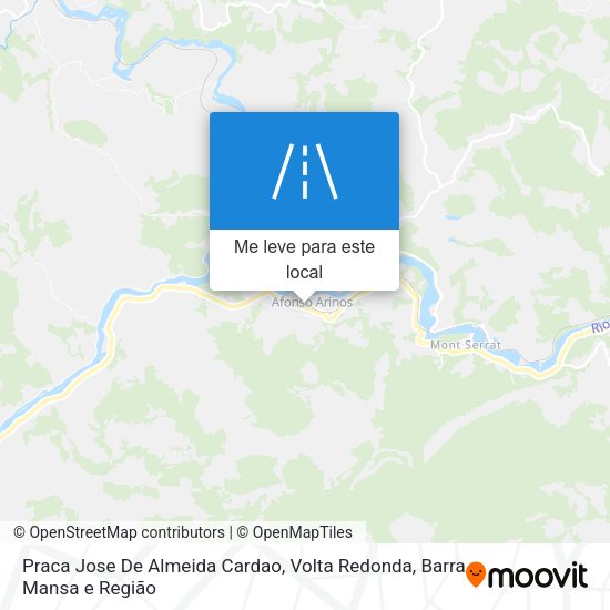 Praca Jose De Almeida Cardao mapa