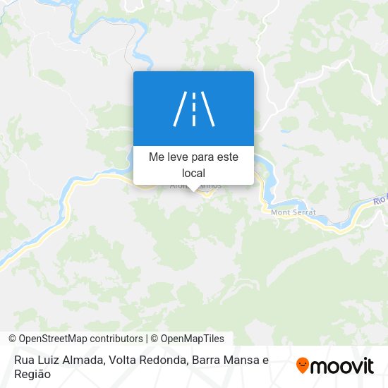 Rua Luiz Almada mapa