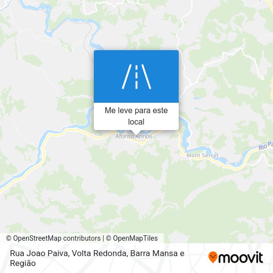 Rua Joao Paiva mapa