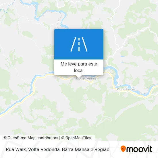 Rua Walk mapa