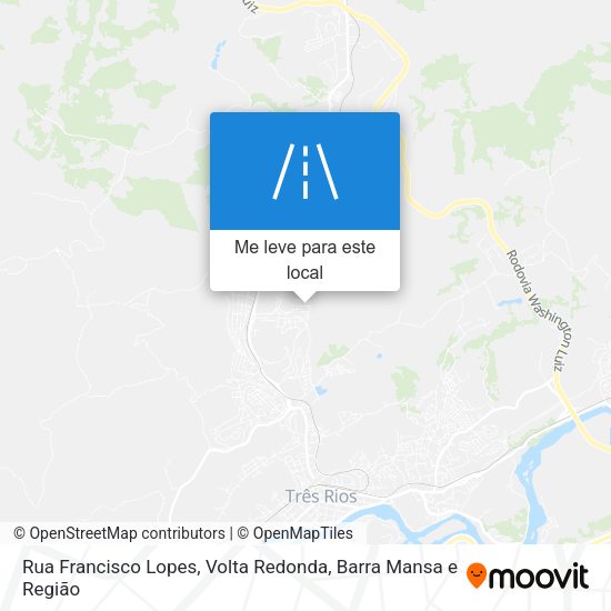 Rua Francisco Lopes mapa