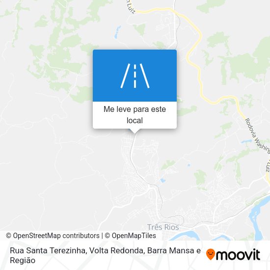 Rua Santa Terezinha mapa