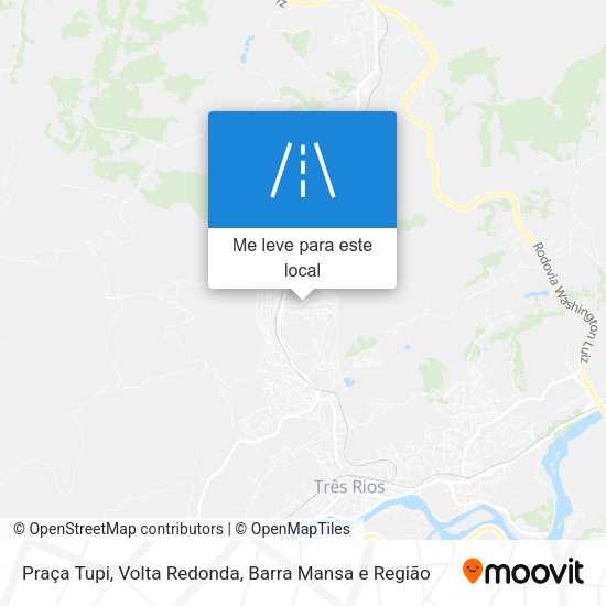Praça Tupi mapa