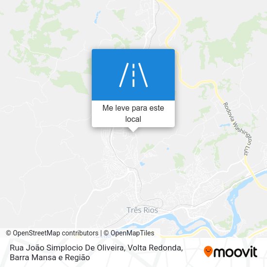 Rua João Simplocio De Oliveira mapa