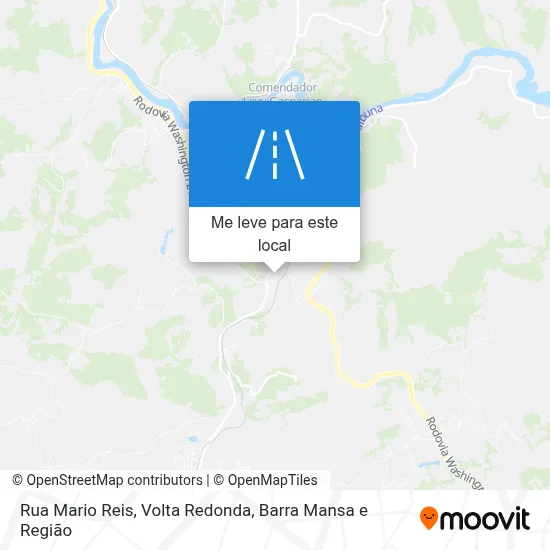 Rua Mario Reis mapa