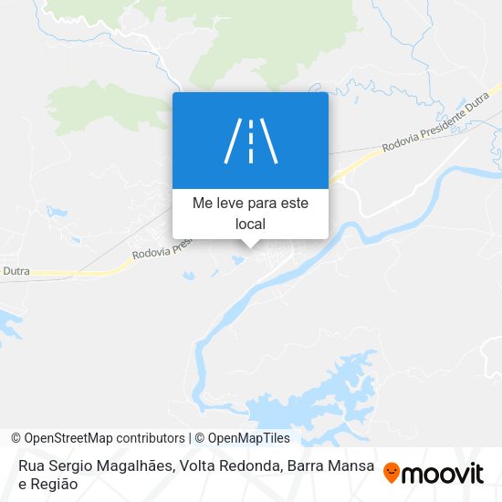 Rua Sergio Magalhães mapa