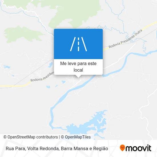 Rua Para mapa