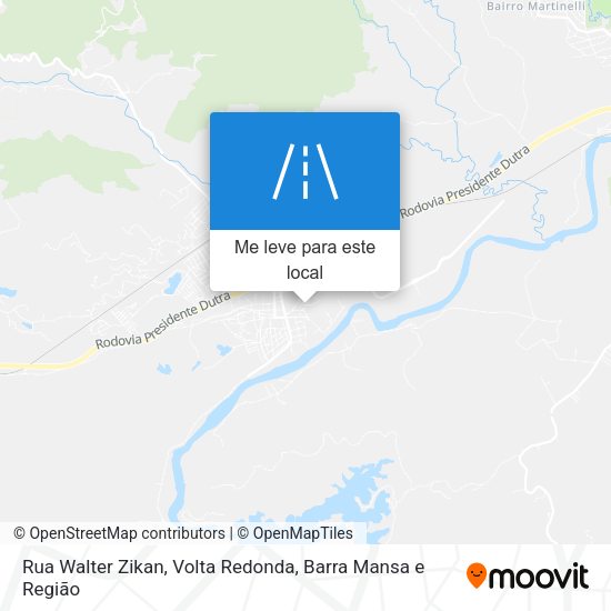Rua Walter Zikan mapa