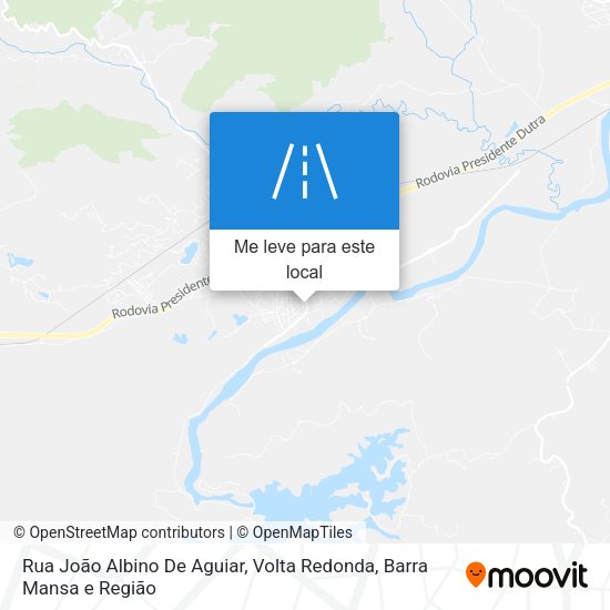 Rua João Albino De Aguiar mapa