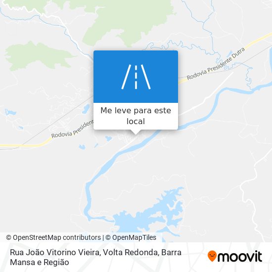 Rua João Vitorino Vieira mapa