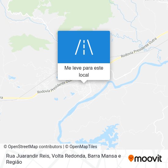 Rua Juarandir Reis mapa