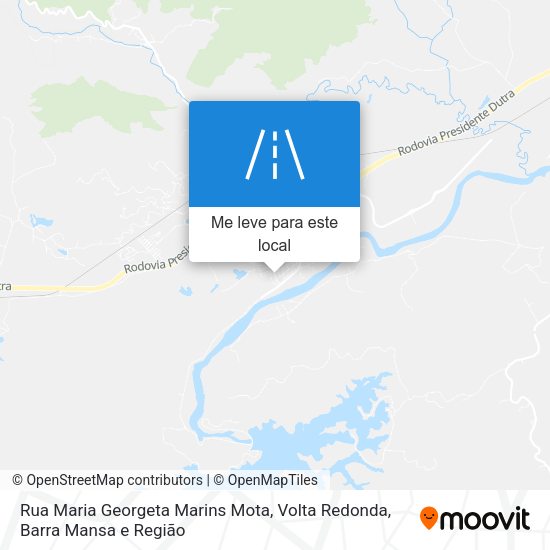 Rua Maria Georgeta Marins Mota mapa