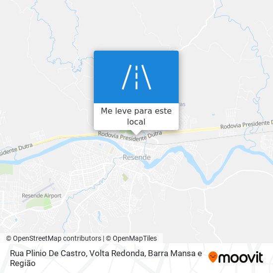 Rua Plinio De Castro mapa