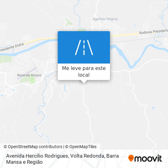 Avenida Hercilio Rodrigues mapa