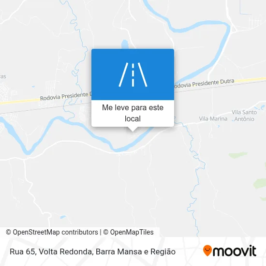 Rua 65 mapa