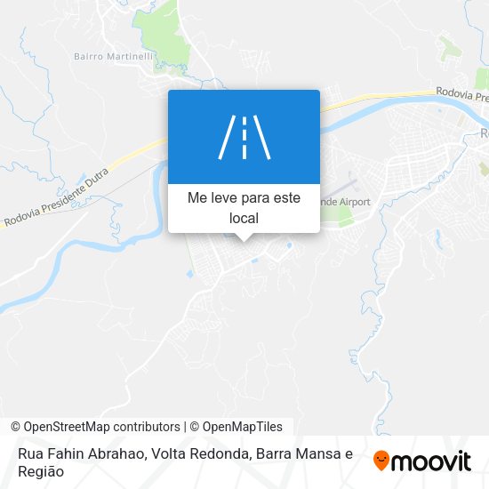 Rua Fahin Abrahao mapa