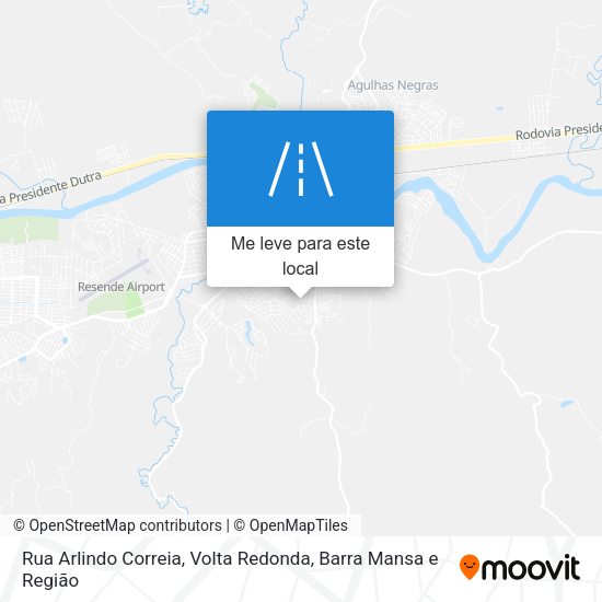 Rua Arlindo Correia mapa