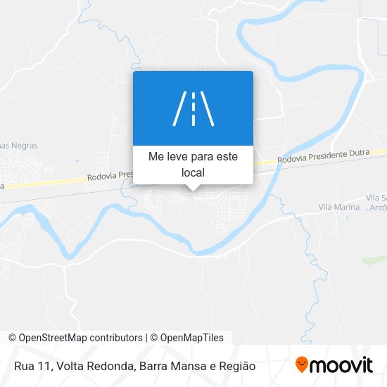 Rua 11 mapa