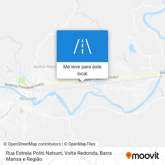 Rua Estrela Politi Nahum mapa
