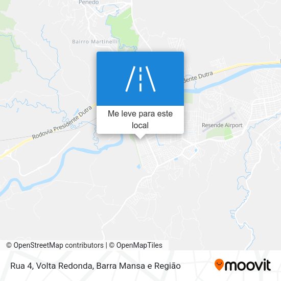 Rua 4 mapa