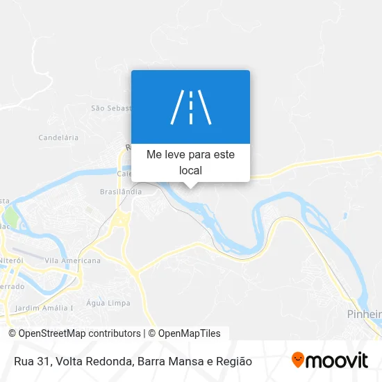 Rua 31 mapa