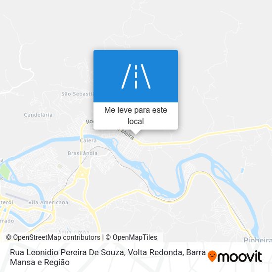 Rua Leonidio Pereira De Souza mapa